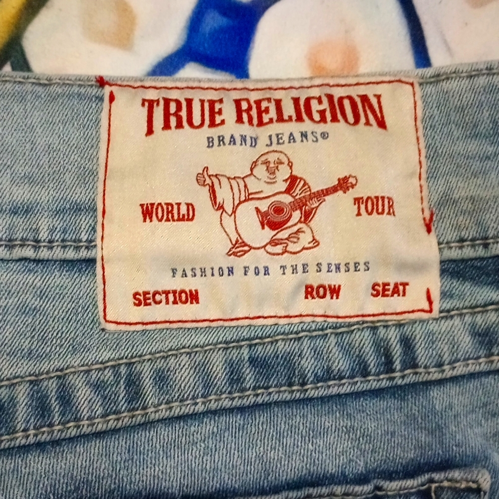 True Religion Sz 42x34 Geno Relaxed EXC COND!